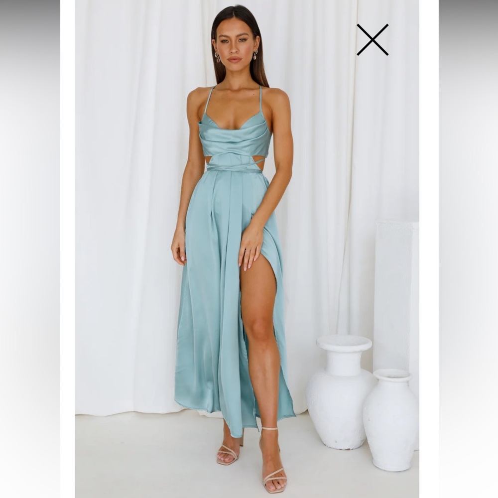 Hello Molly Medium Dress “Sage”